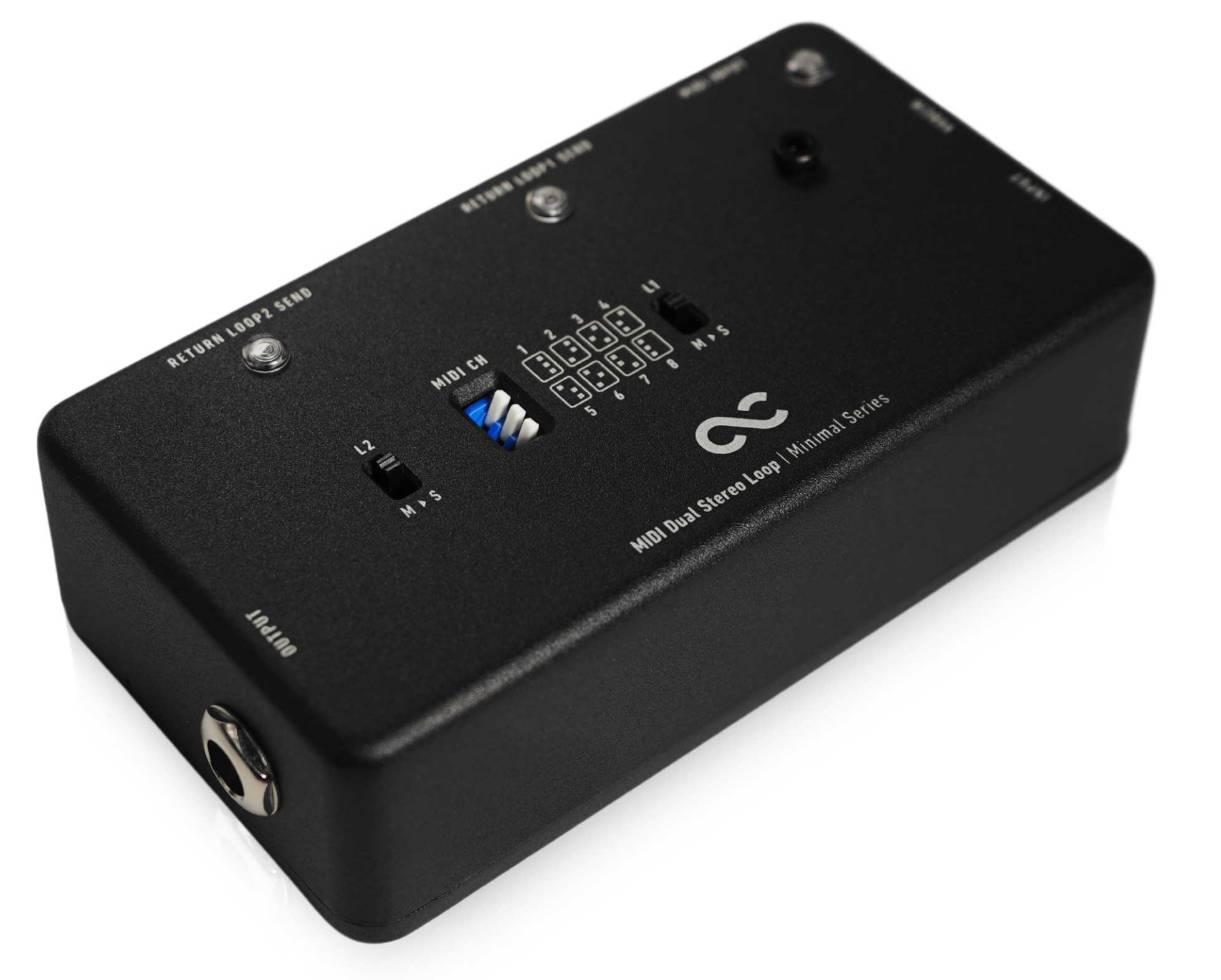 One Control Pedaler One Control Minimal Series MIDI Dual Stereo Loop tgt11