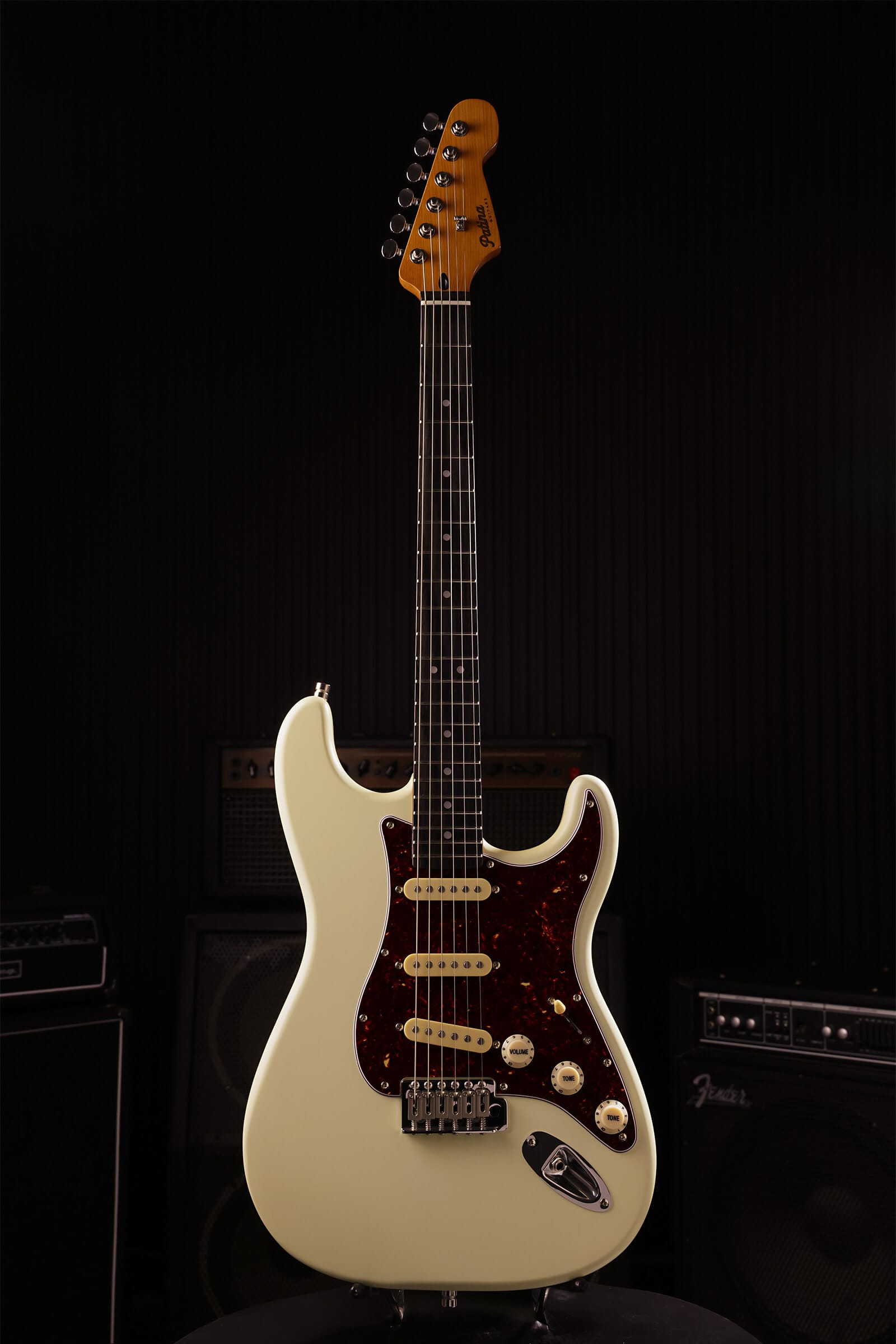 Patina Guitars Elgitarr Patina Guitars PS-3 Olympic White tgt11