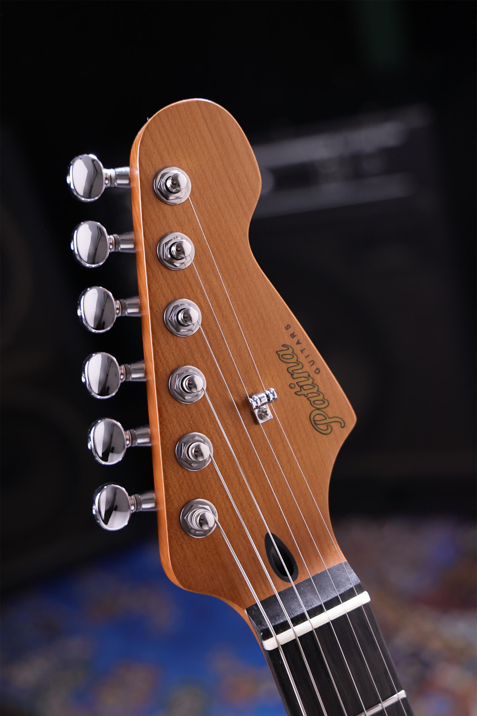 Patina Guitars Elgitarr Patina Guitars PS-3 Olympic White tgt11