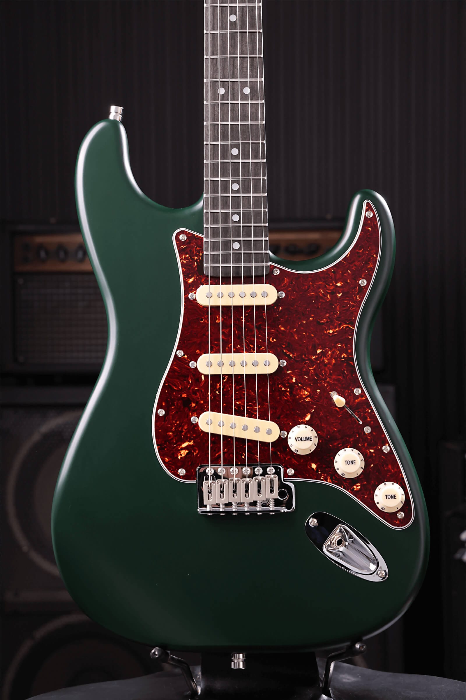 Patina Guitars Elgitarr Patina Guitars PS-3 Sherwood Green tgt11