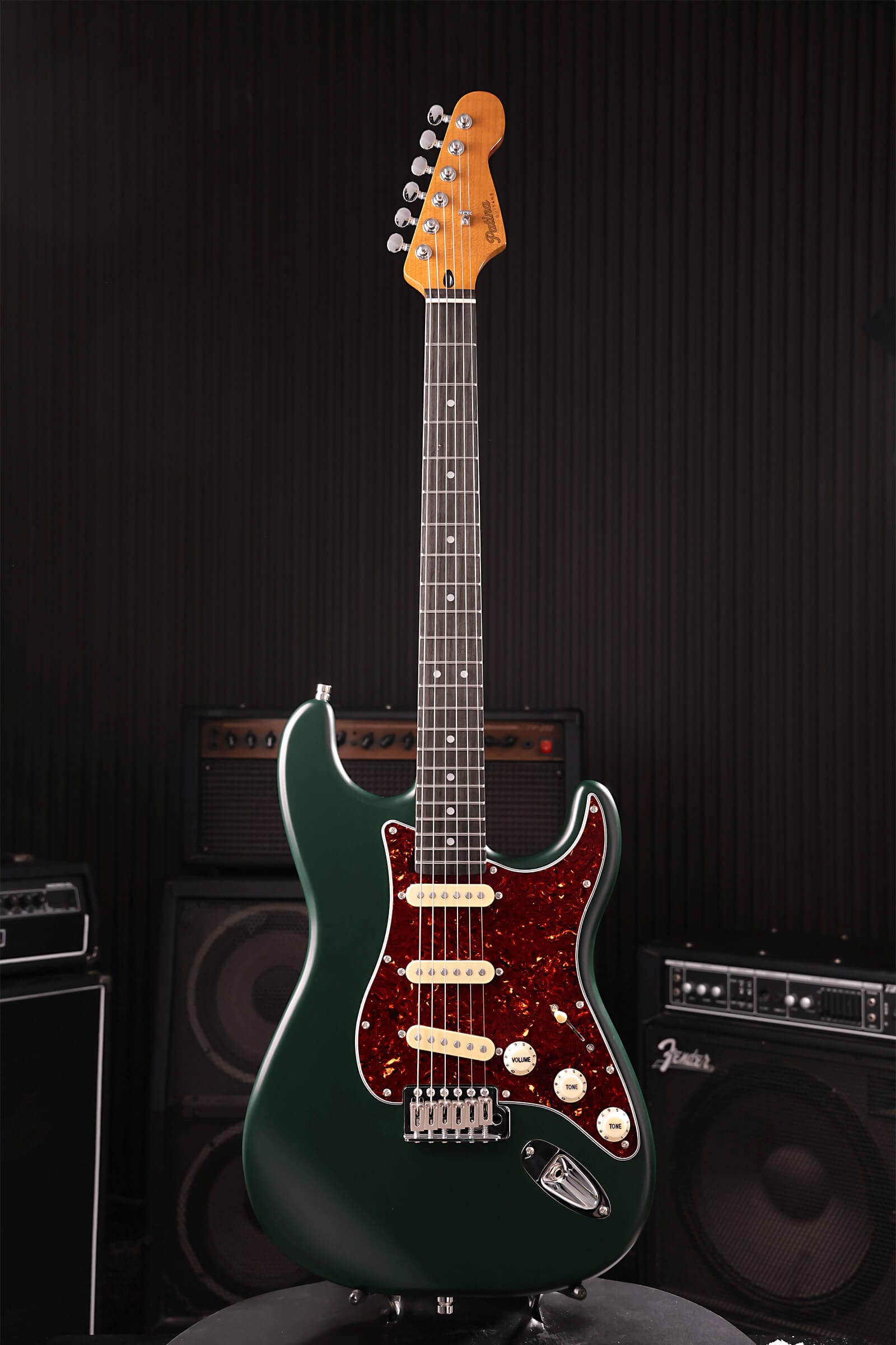 Patina Guitars Elgitarr Patina Guitars PS-3 Sherwood Green tgt11