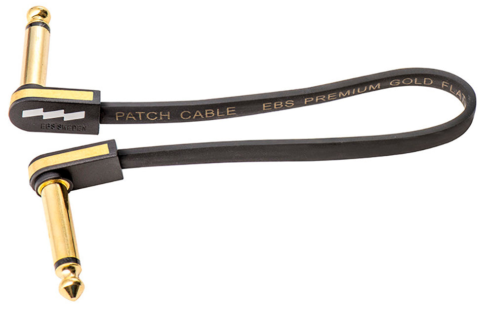 EBS PCF-PG18 Flat Patch Cable Gold 18cm