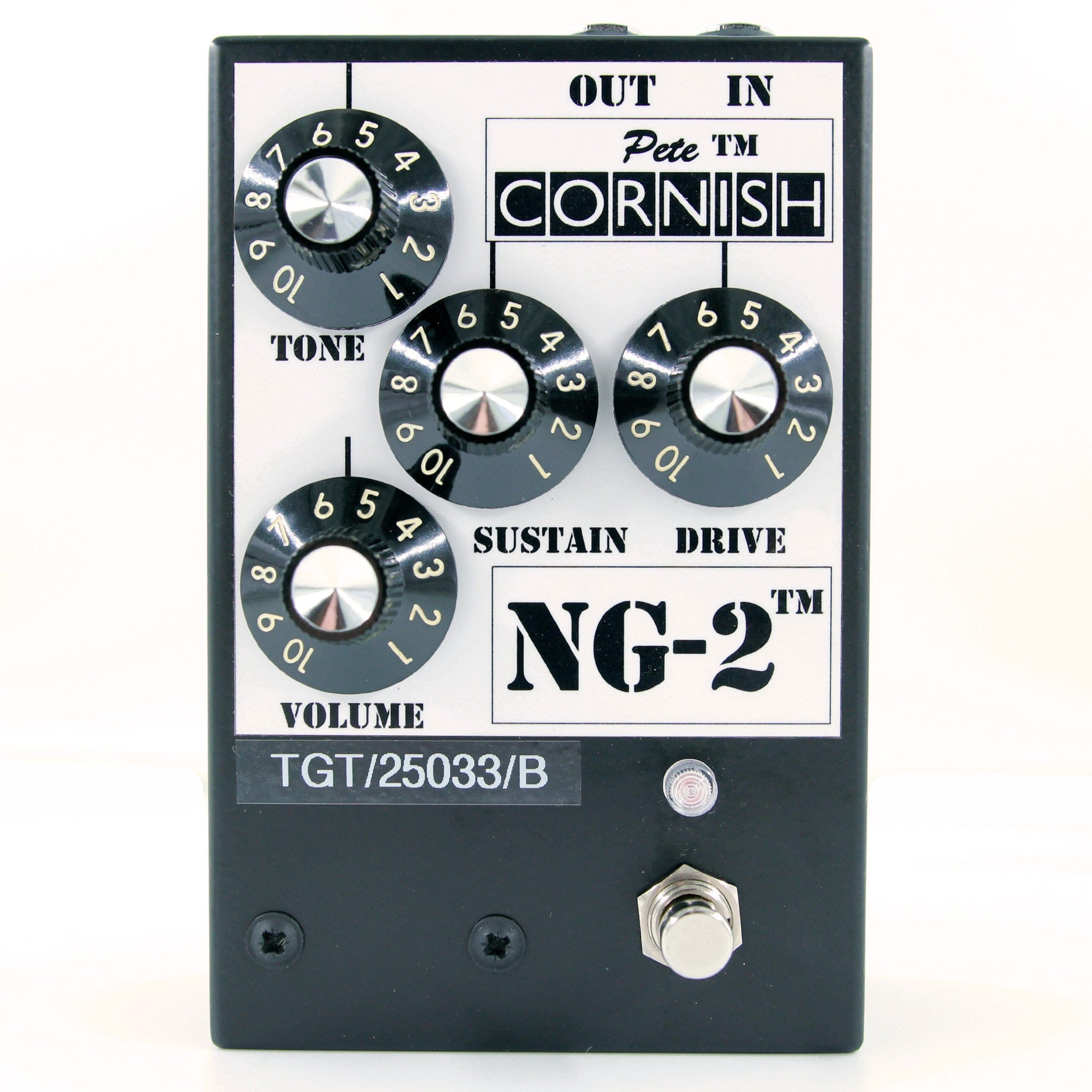 Pete Cornish NG-2 Fuzz John Mayer Battery Free Series – These Go To 11
