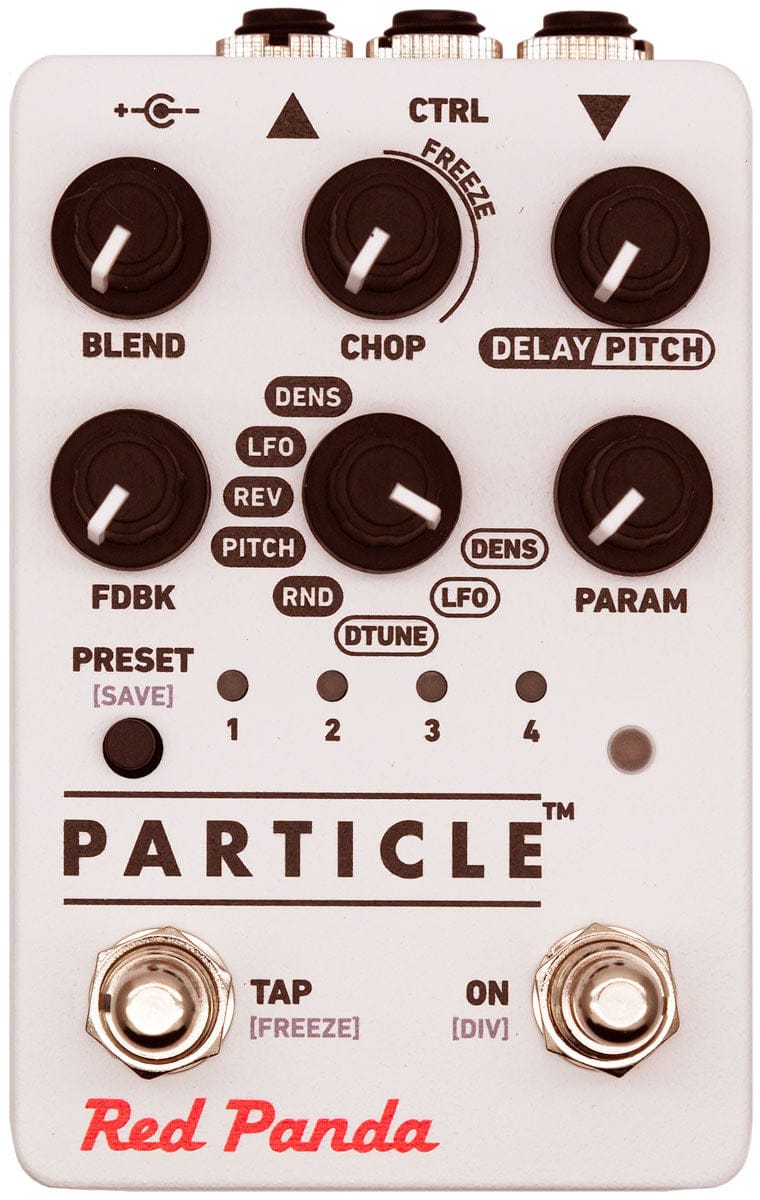 granular delay pedal Red Panda Particle 2 – TGT11 – These Go To 11