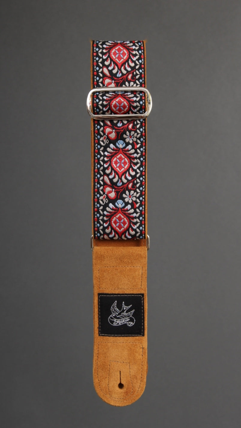 JayKco Toasty Red Flower Woven