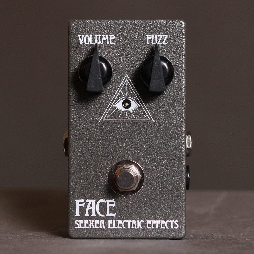 Seeker Electric Effects Fuzz pedal Seeker Electric Effects Lineage Series FACE Fuzz Grey tgt11