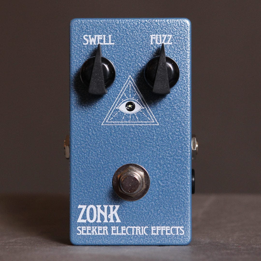 Seeker Electric Effects Pedaler Seeker Electric Effects Lineage Series ZONK Blue tgt11