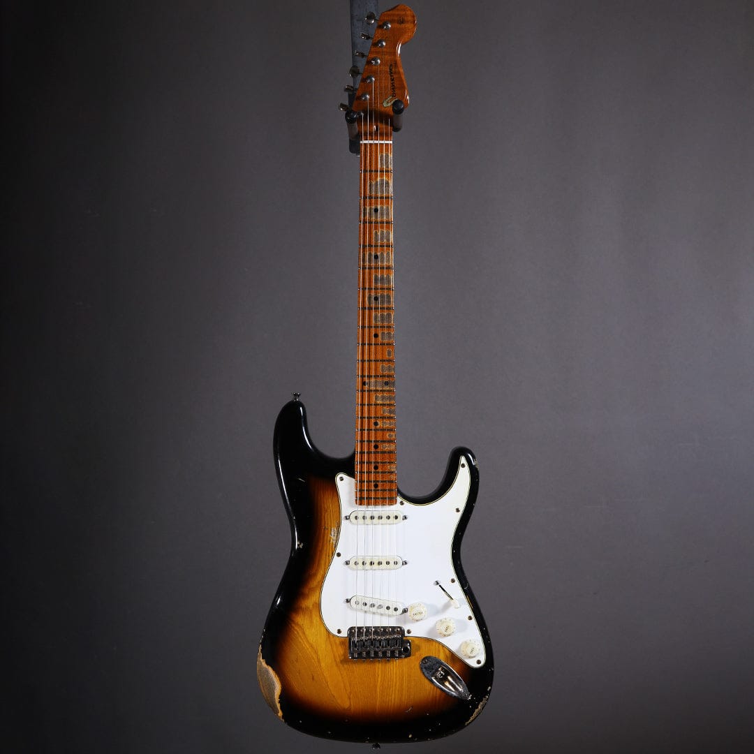 Sonnemo Guitars Stränginstrument Sonnemo Vintage ST 2-Tone Burst Medium Relic tgt11