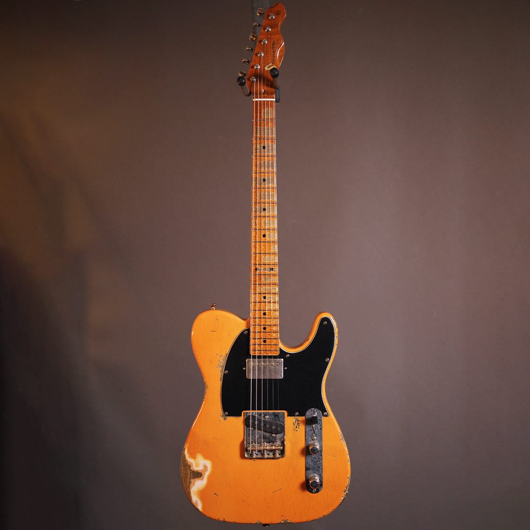 Sonnemo Guitars Stränginstrument Sonnemo Vintage Twangster Faded Butterscotch SH #405 tgt11