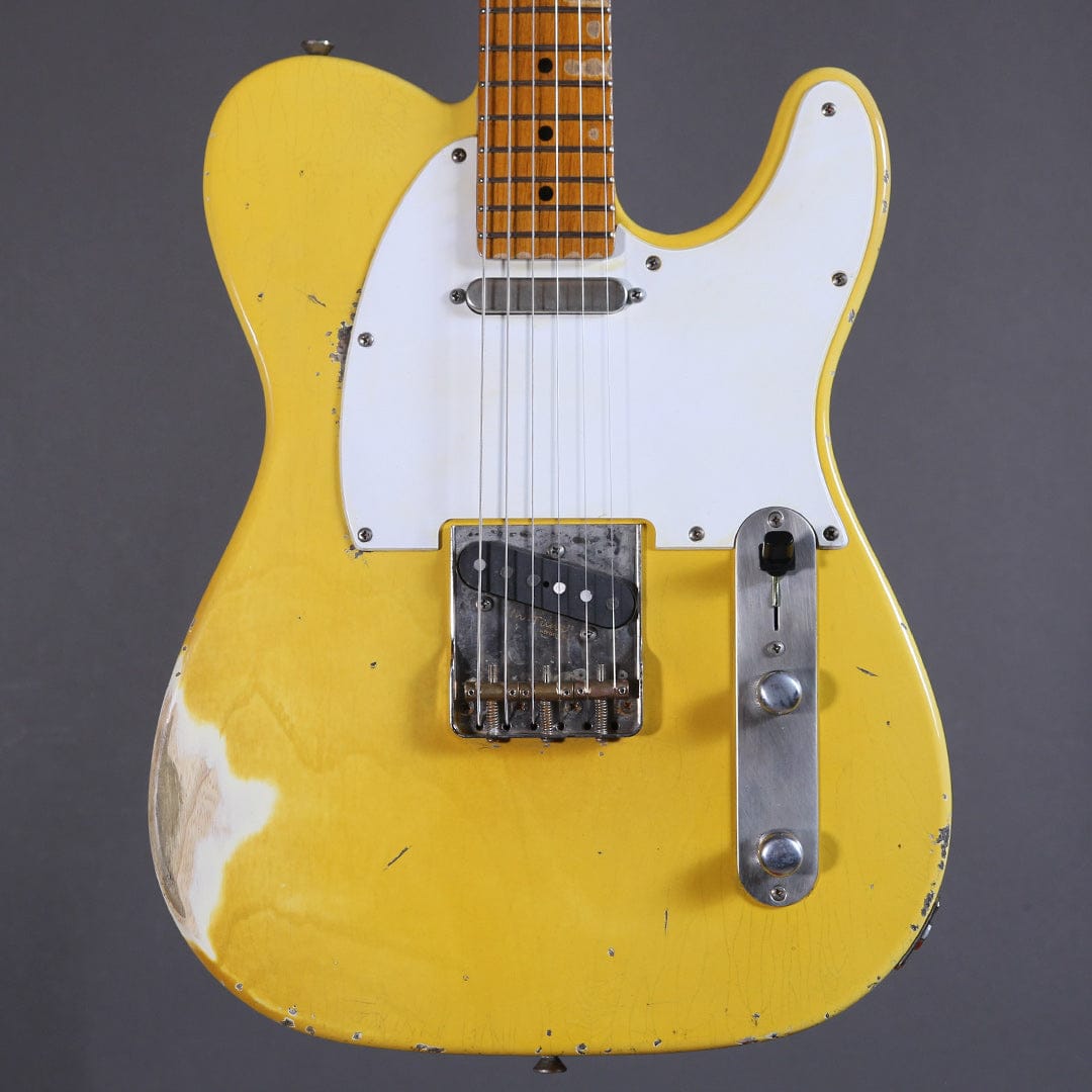 Sonnemo Guitars Stränginstrument Sonnemo Vintage Twangster Olympic White (Nitro Yellow) tgt11
