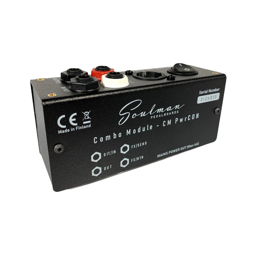 Soulman Pedalboards Tillbehör Soulman Combo Module 4TRS + PowerCON tgt11