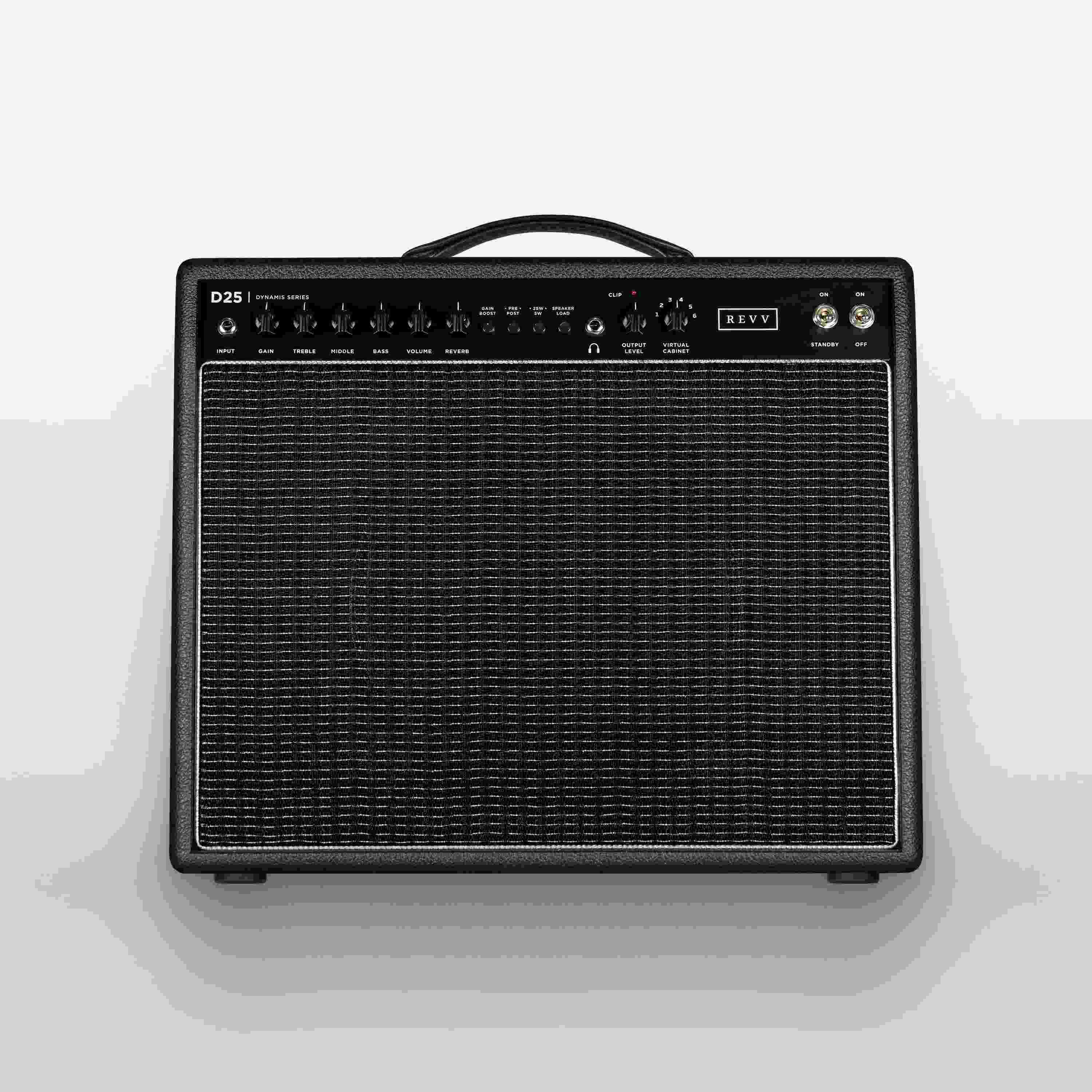 These Go To 11 Förstärkare Revv D25 Tube Combo 1x12 Black tgt11