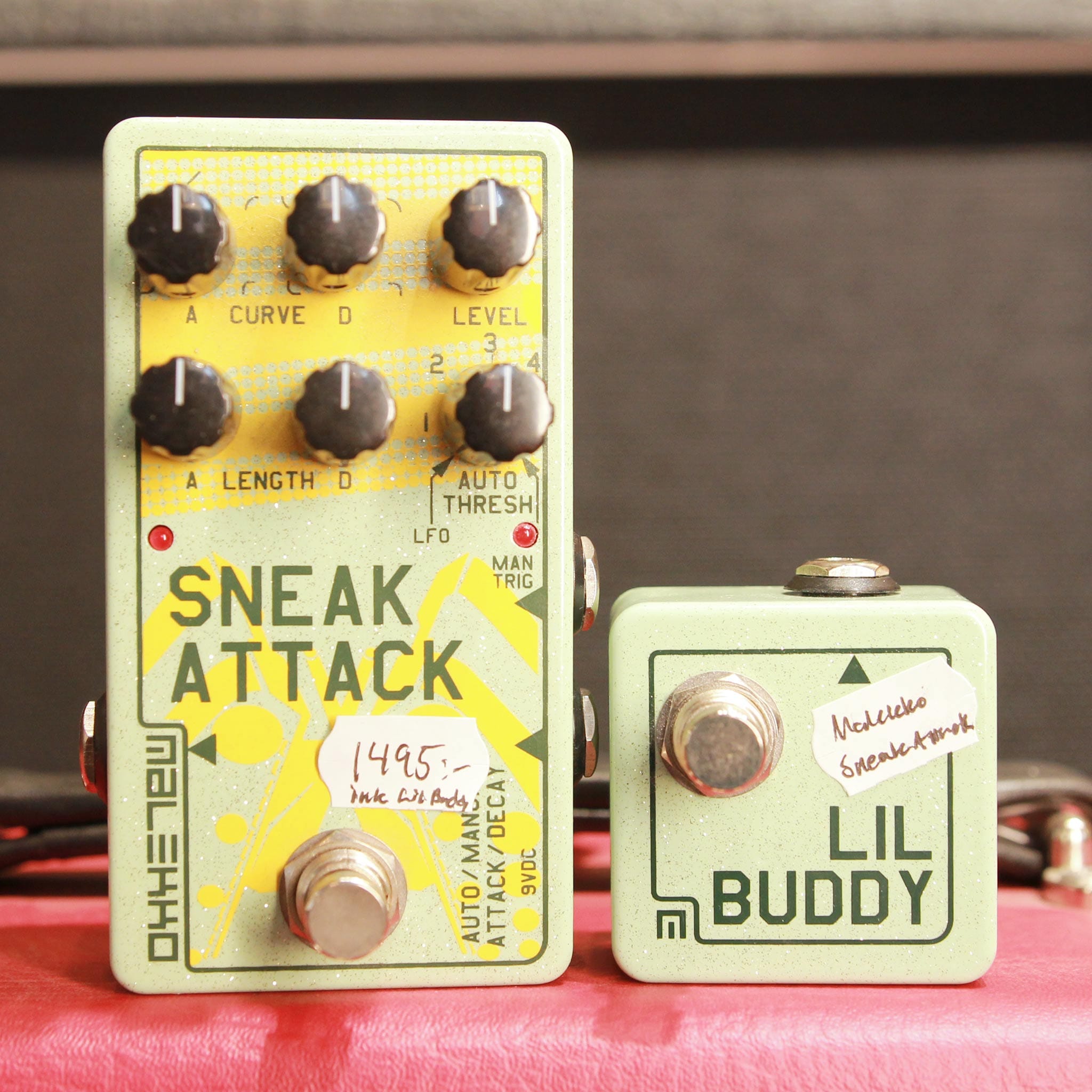 These Go To 11 Pedaler Malekko Sneak Attack inc Lil Buddy USED - Very Good Condition - no Box or PSU tgt11