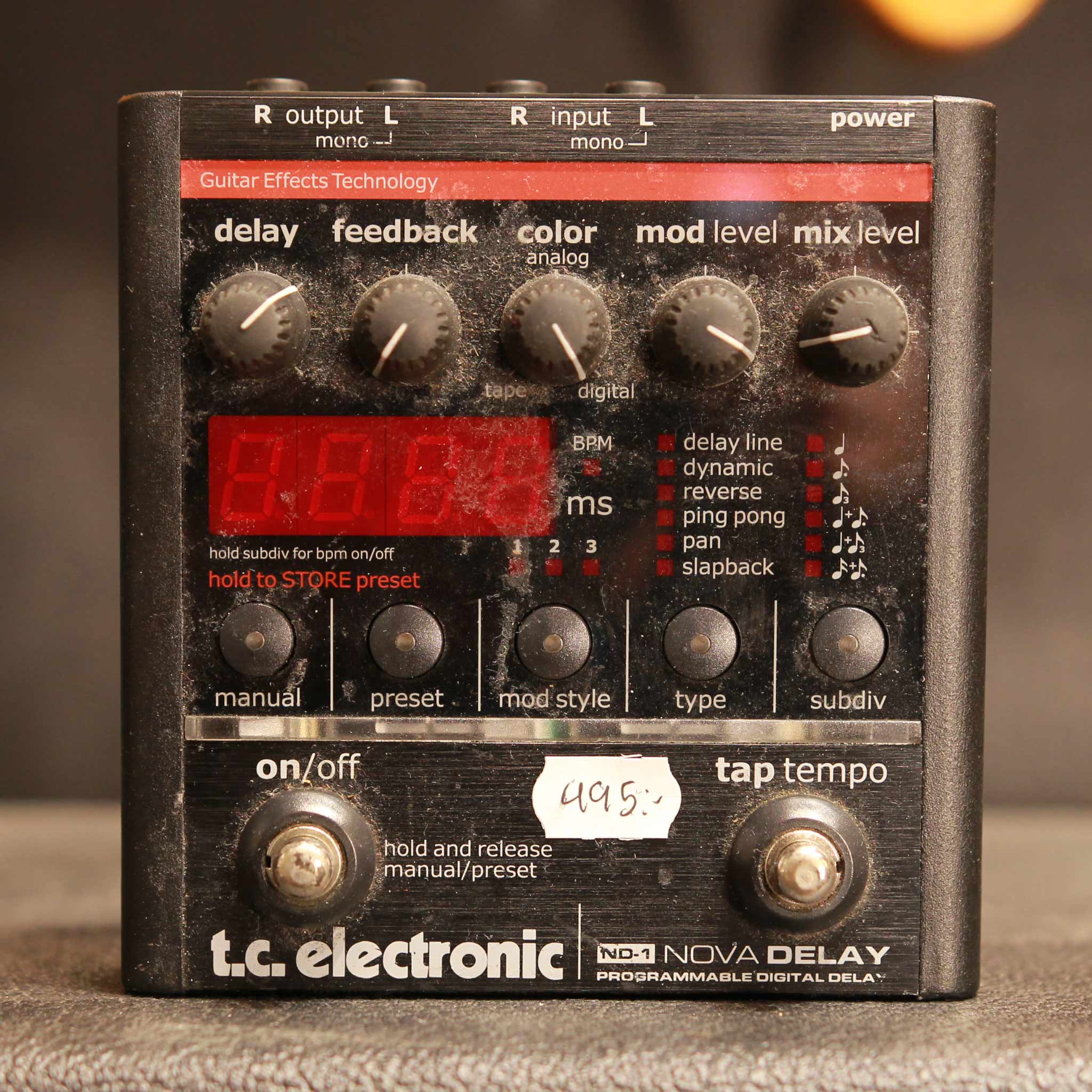 tc electronic Nova Delay Electronic TC Nova Box or Delay(ND-1)