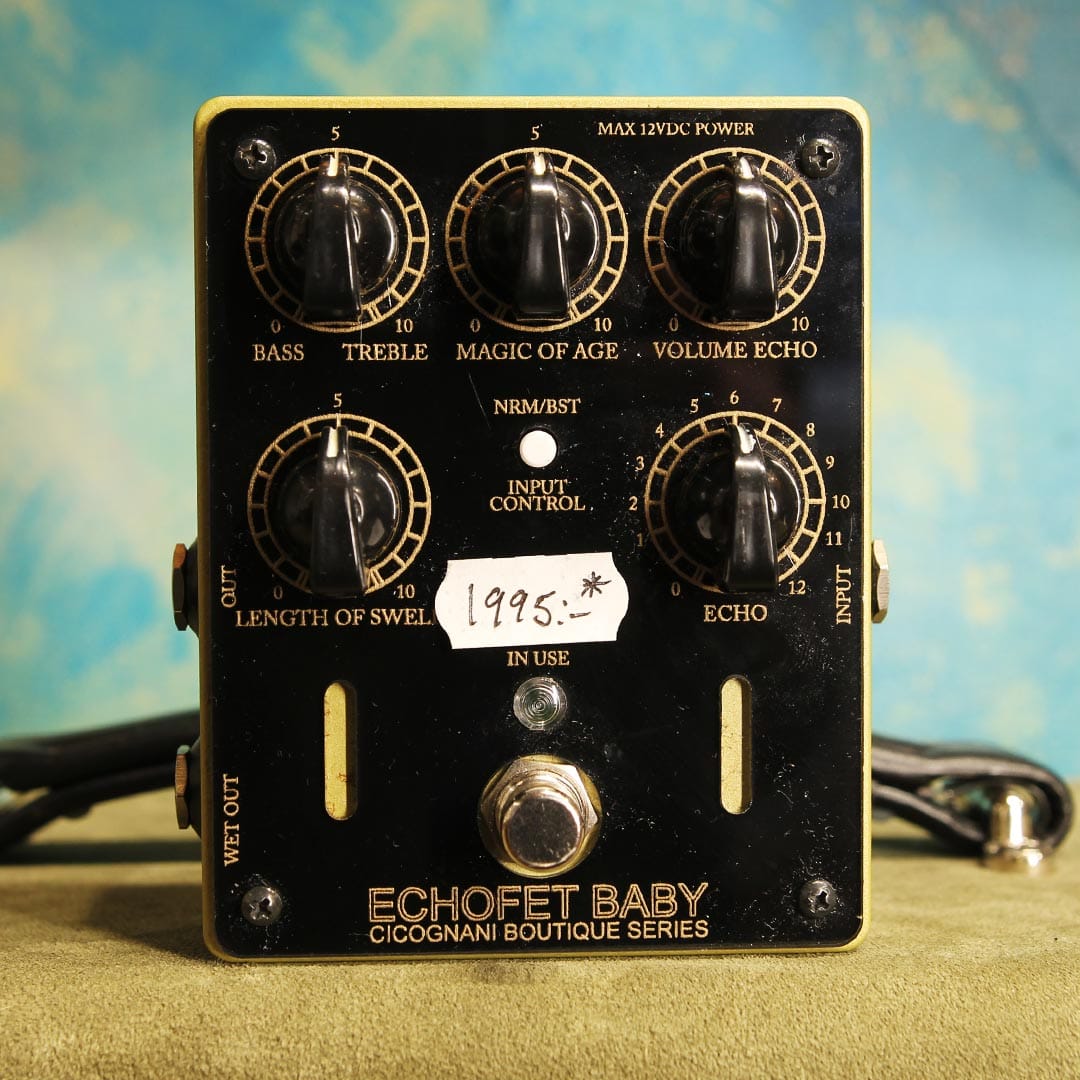 Used gear Begagnat Cicognani Engineering Echofet Baby USED - Very Good Condition - With Box no PSU tgt11
