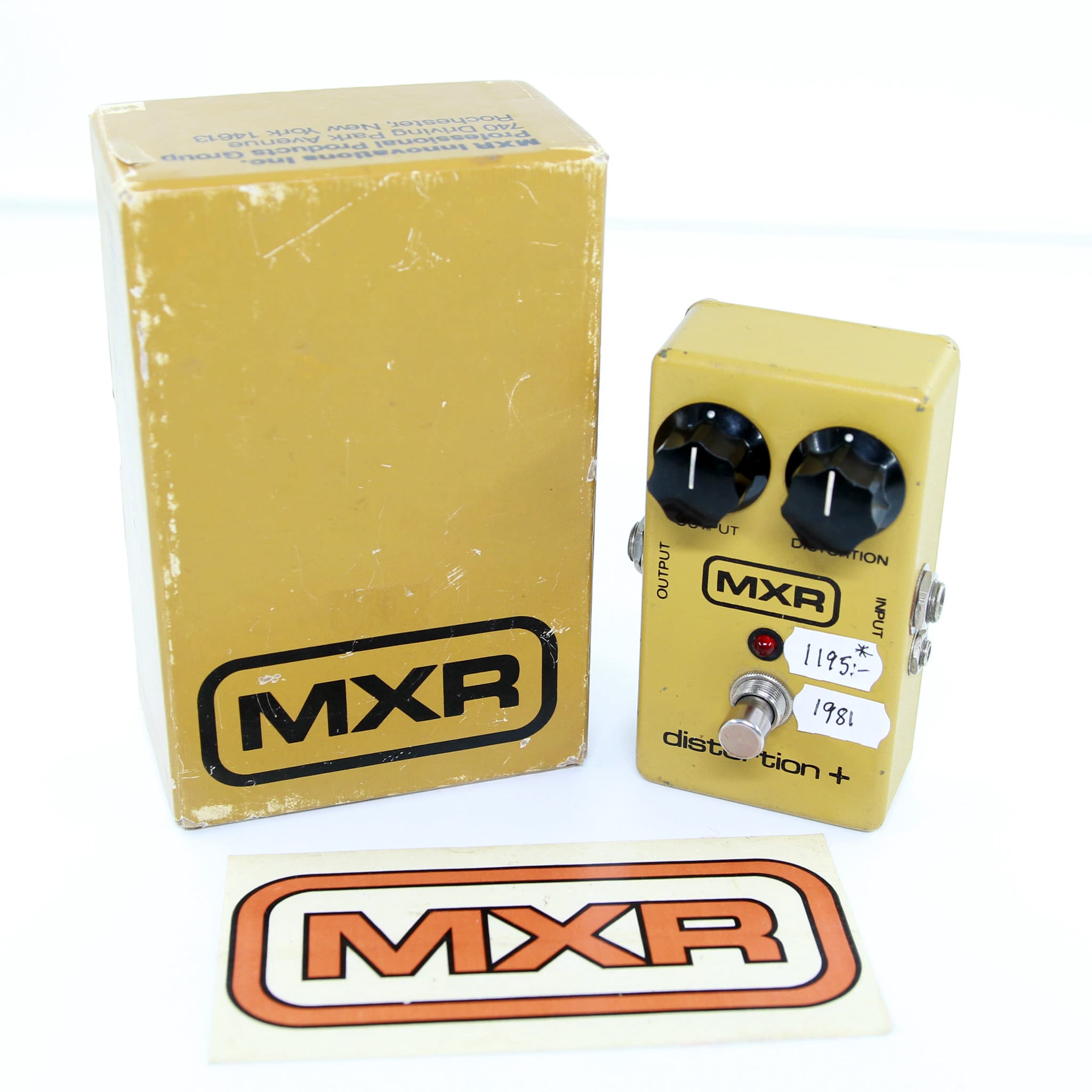 Used gear Begagnat MXR Distorsion+ 1981 USED - VG Condition - no Box or PSU tgt11