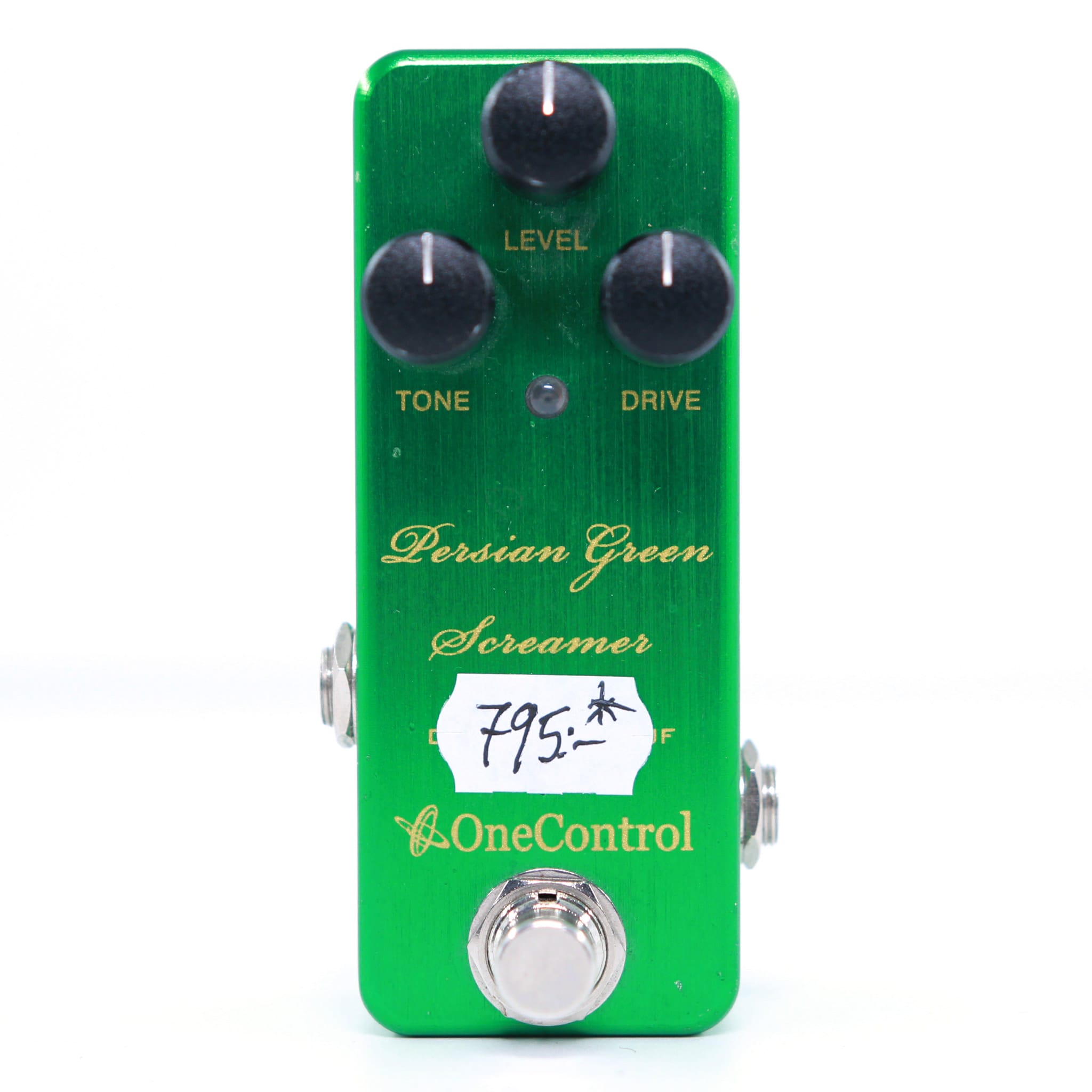 Used gear Begagnat One Control Persian Green Screamer USED - VG Condition - with Box no PSU tgt11