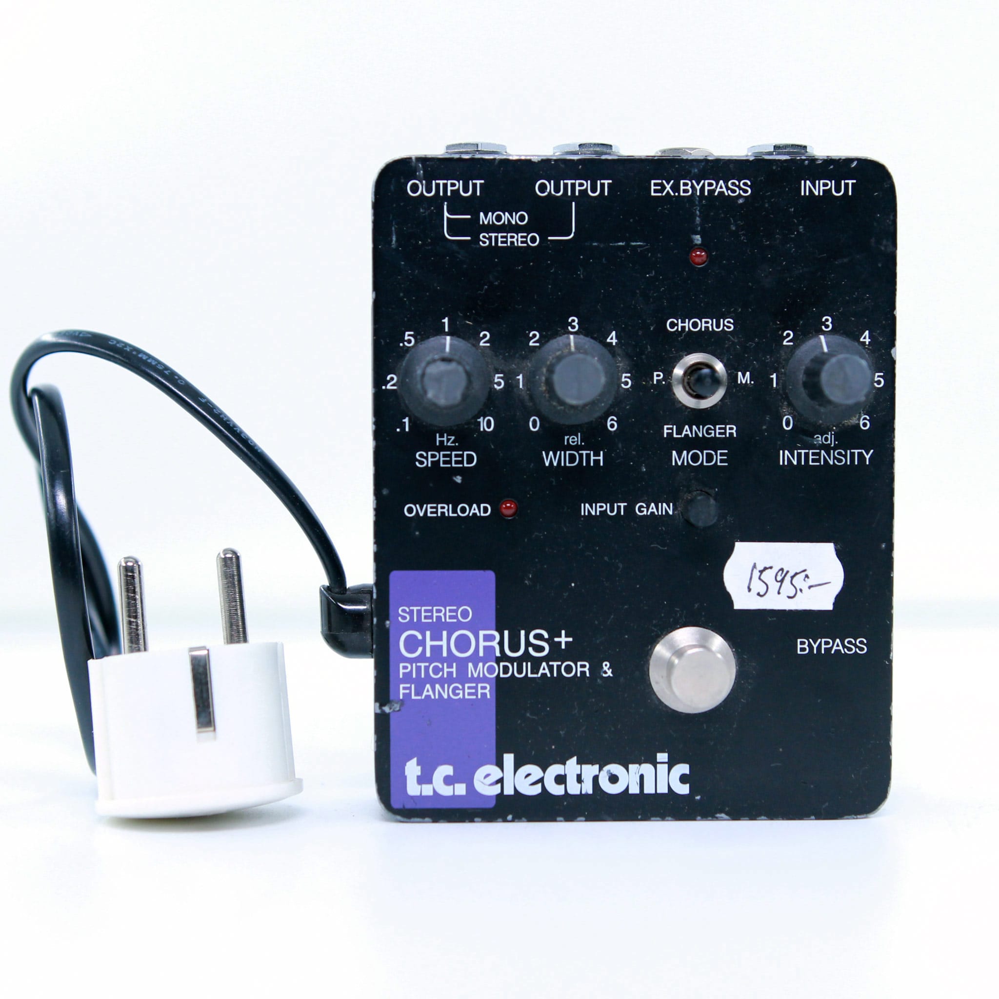 Used gear Begagnat T.C. Electronic SCF Stereo Chorus+Flanger USED - VG Condition - no Box or PSU tgt11