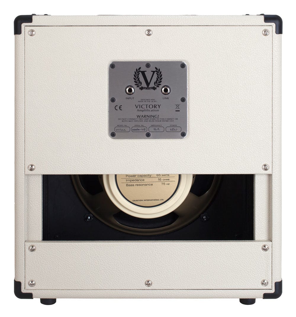 Victory amps Förstärkare Victory V112-CC 1x12 Compact Cab - Creamback Loaded tgt11