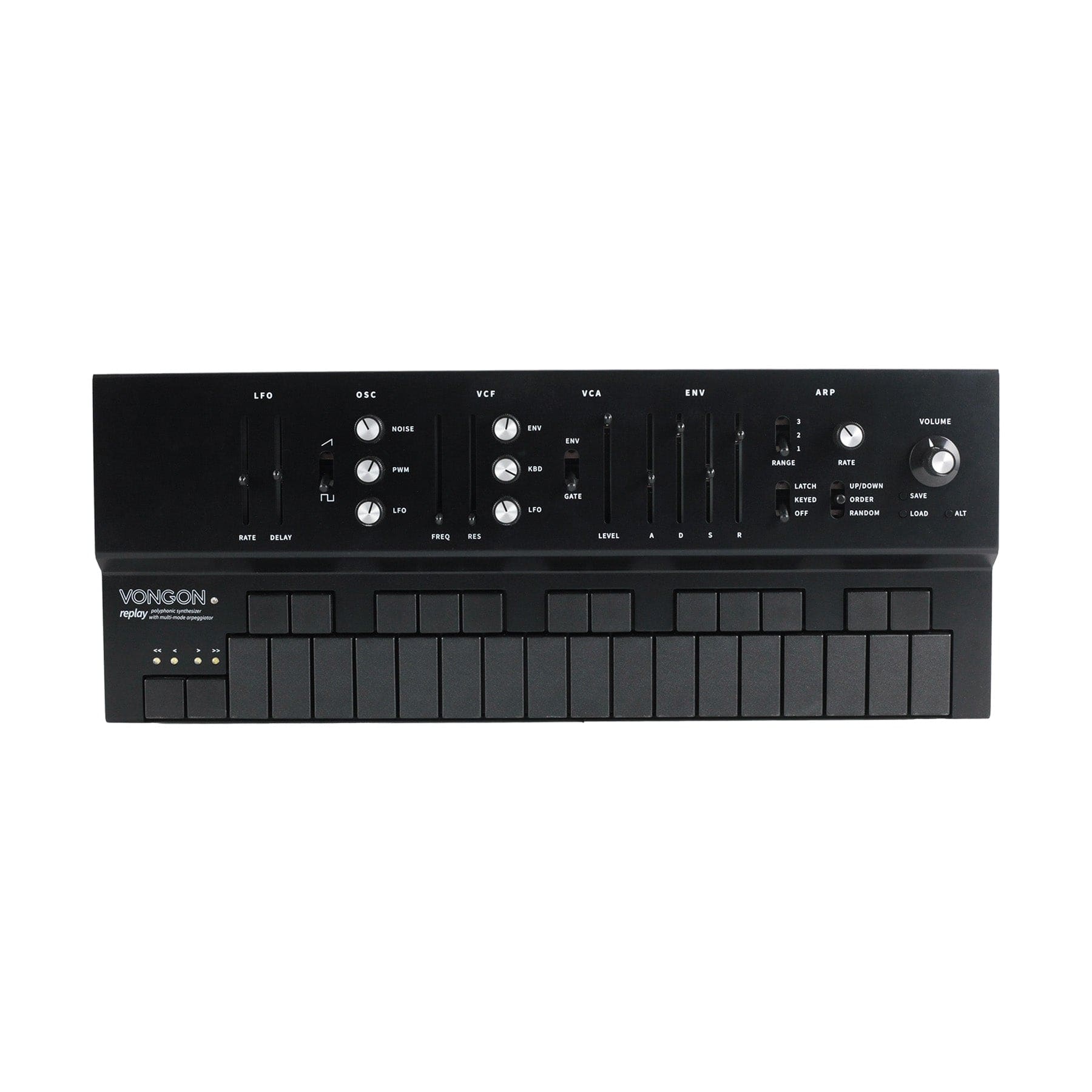 Vongon Pedaler Vongon the Replay Poly Synth Black tgt11