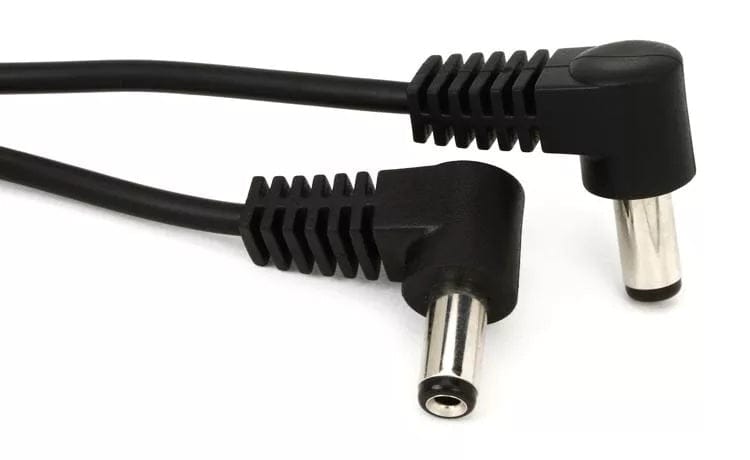 Voodoo Lab Tillbehör Voodoo Lab Power cable 2.1mm Right Angle both ends 61cm tgt11