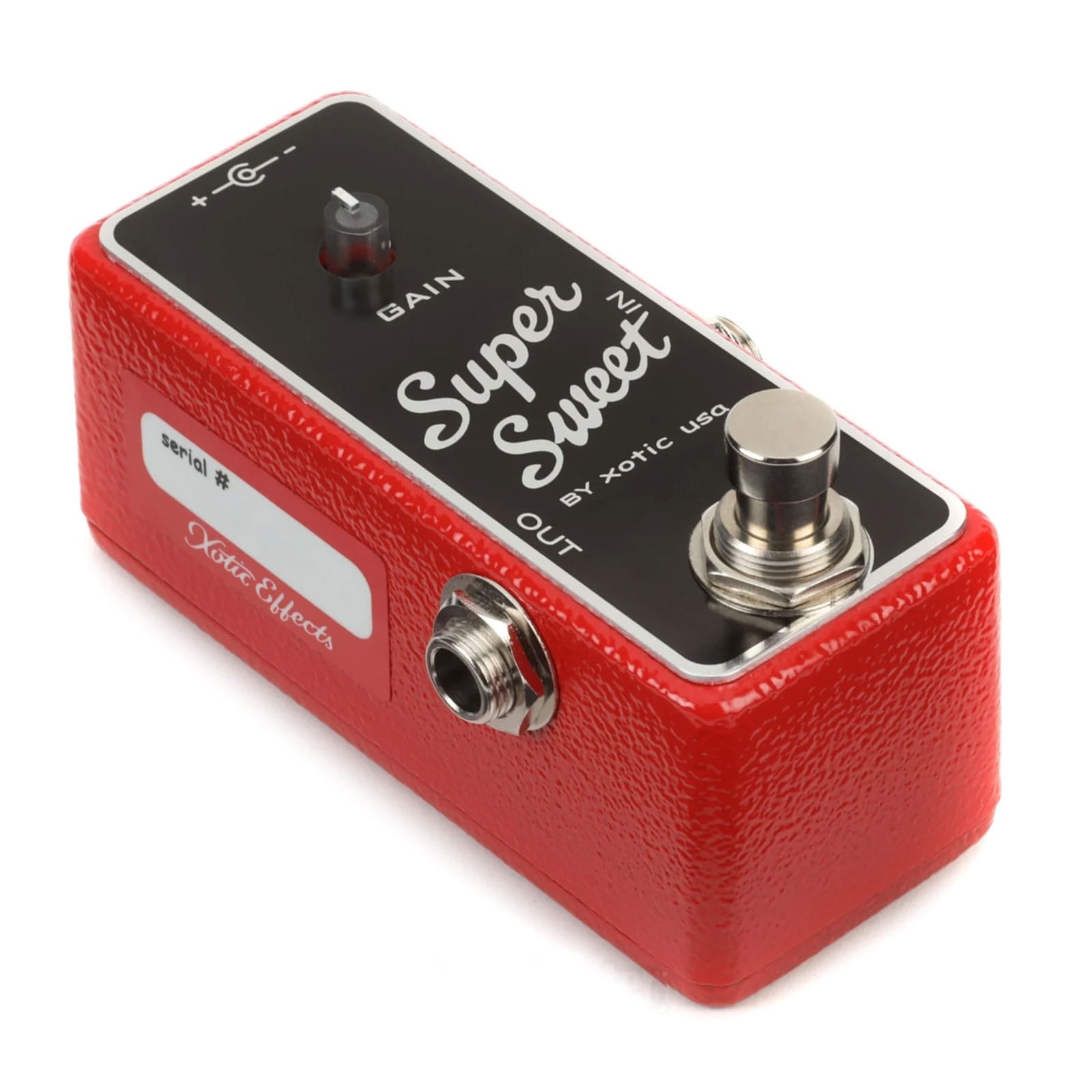 Xotic Boost pedal Xotic Super Sweet Booster tgt11