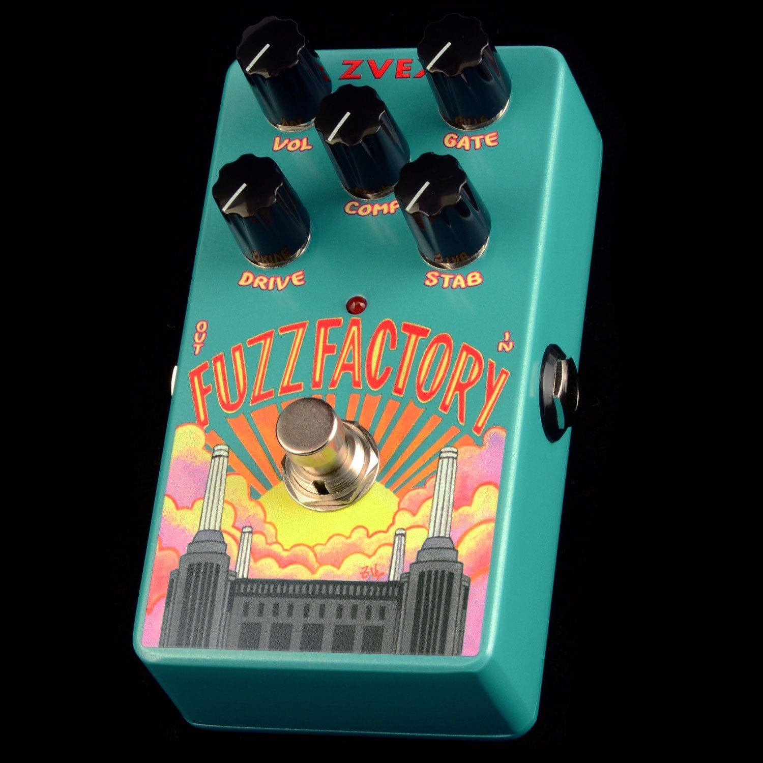 Zvex Pedaler Zvex Vertical Fuzz Factory tgt11