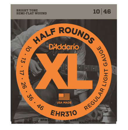 DADDARIO EHR310 Elgitarr Half Rounds 010-046