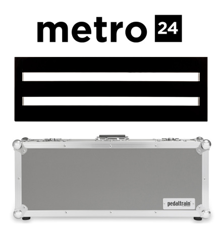 Pedaltrain Metro 24 Pedalboard with Tour Case