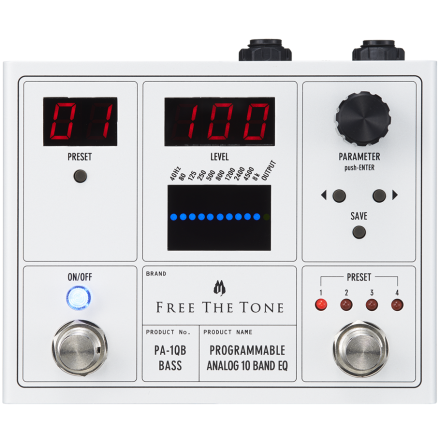 Free the Tone PA-1QB Programmable Analog EQ Bass