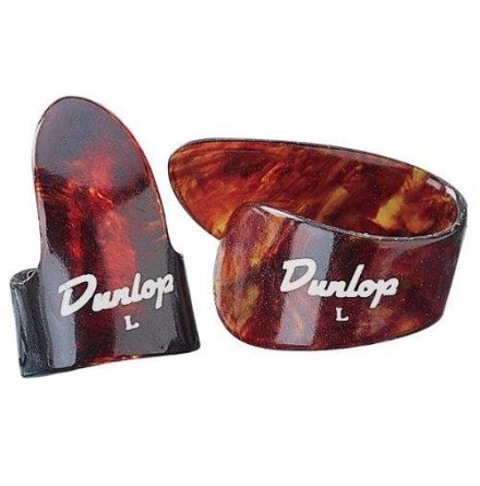 Dunlop Shell Fingerpicks and Thumbpick Large Players Pack 4-Pack