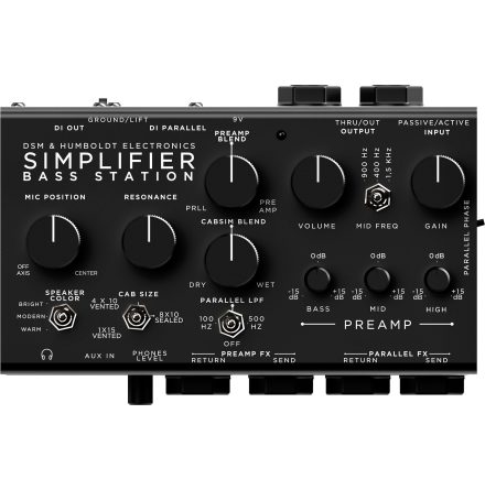 Simplifier Amps Bass Station Zero Watt Amplifier