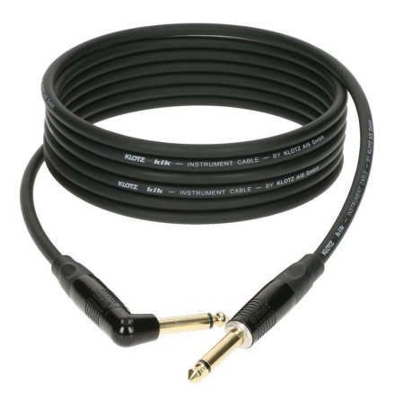 Klotz KIK PRO Black 1.5m STR-RA Instrument Cable