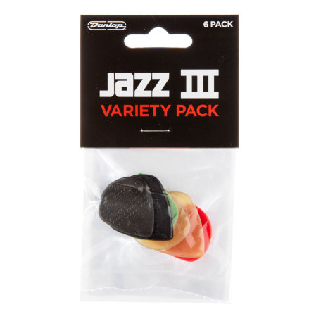 Plektrum Dunlop PVP-103 Jazz Picks Variety Pack 6 ps