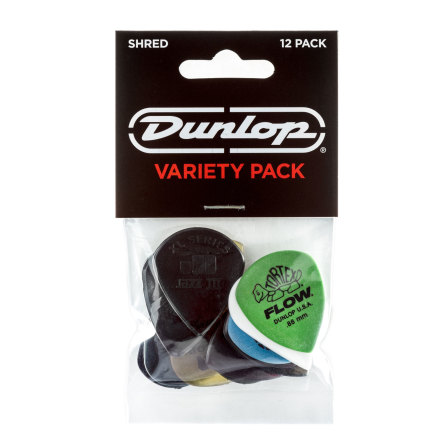 Plektrum DUNLOP PVP118 Shred Variety pack 12/PLYPK