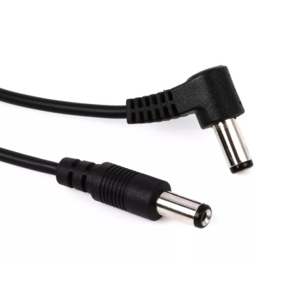 Voodoo Lab Power cable 2.1mm Straight and Right Angle 46cm