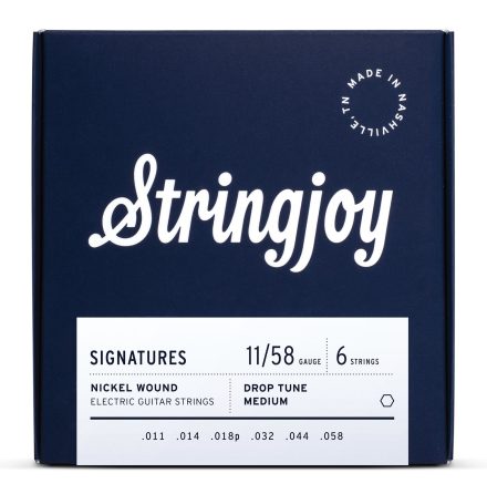 Stringjoy Signatures | Drop Tune Medium Gauge (11-58) Nickel Wound Electric Guit