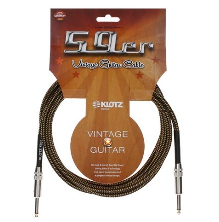 Klotz Vintage 59er 4,5m STR-STR Instrument Cable