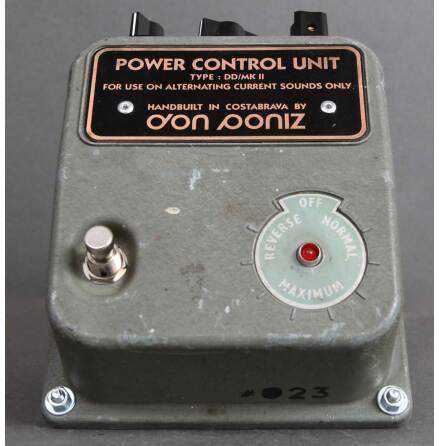 Don Poniz Power Control Unit 1959 power transformer Grey