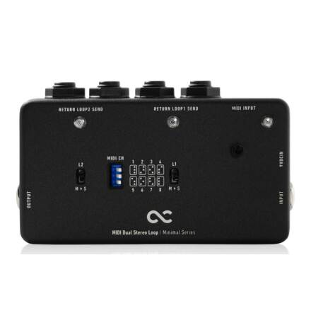 One Control Minimal Series MIDI Dual Stereo Loop