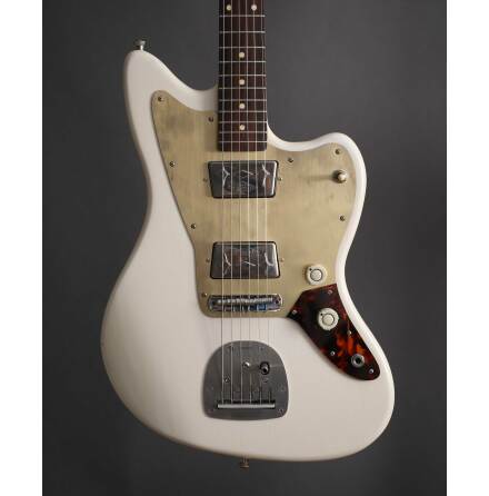 Waterslide Guitars Offset Vintage White Davoli Pickups