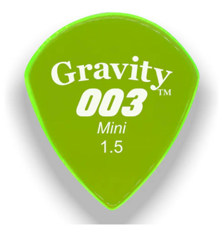 Gravity Picks 003 Mini (Jazz) 1.5 mm Polished