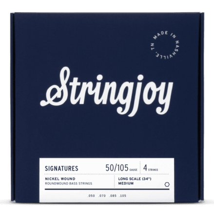 Stringjoy Bass Strings | Medium  (50-105) 4 String Long Scale