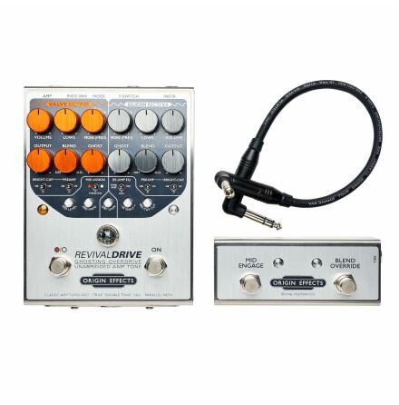 Origin Effects RevivalDRIVE Custom and Footswitch Bundle