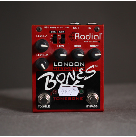 Radial London Distortion Bones USED - Very Good Condition - Box no PSU