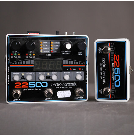Electro-Harmonix 22500 Looper w/footswitch USED - Good Condition - w/Box no PSU