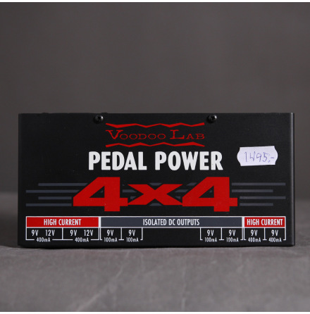 Voodoo Lab Pedal Power 4x4 USED - Very Good Condition - No Box or PSU