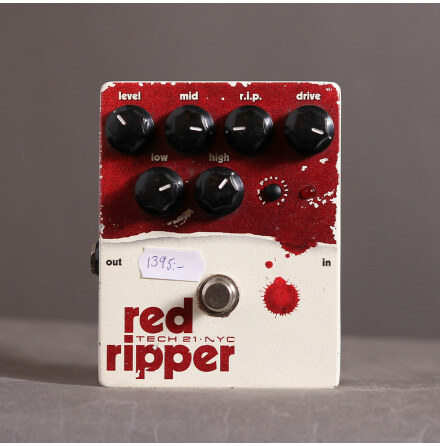 Tech21 Red Ripper USED - Fair Condition - no Box or PSU