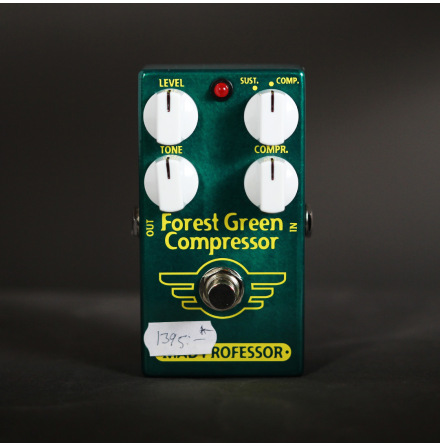 Mad Professor Forest Green Compressor USED - Good Condition - with Box no PSU