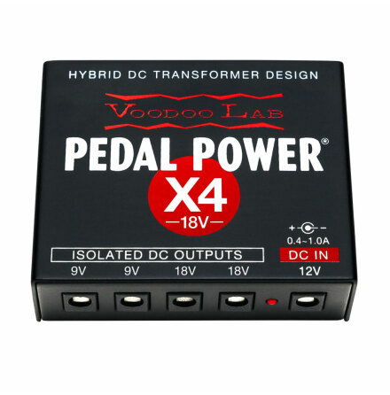 Voodoo Lab Pedal Power X4 18V